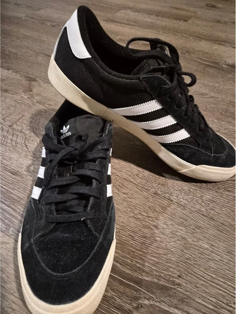 adidas Nora Vasconcellos GV6777 Black White Skate Shoes Men's Size 13